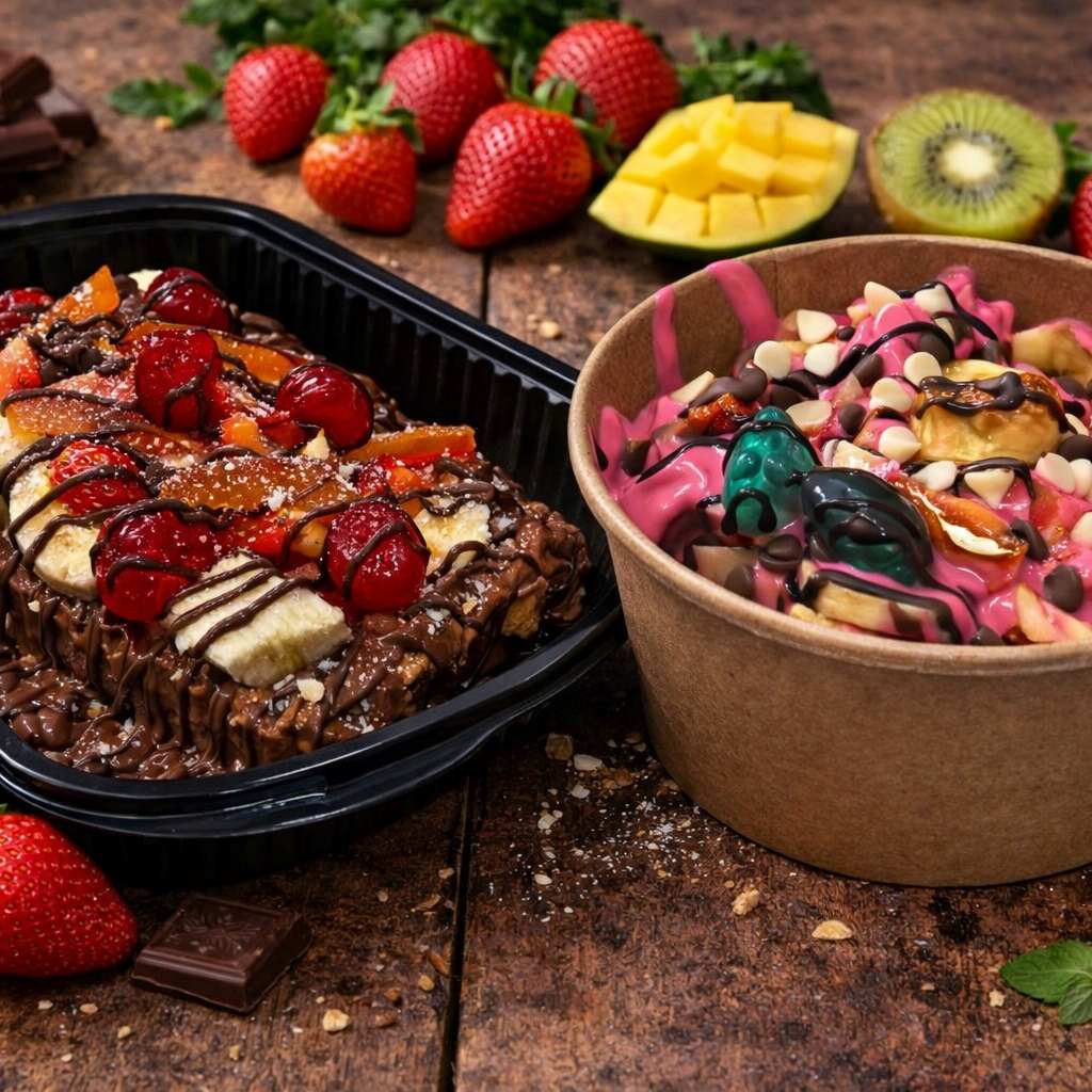 Waffle Bowl & Chocolate (Hacı İlbey)