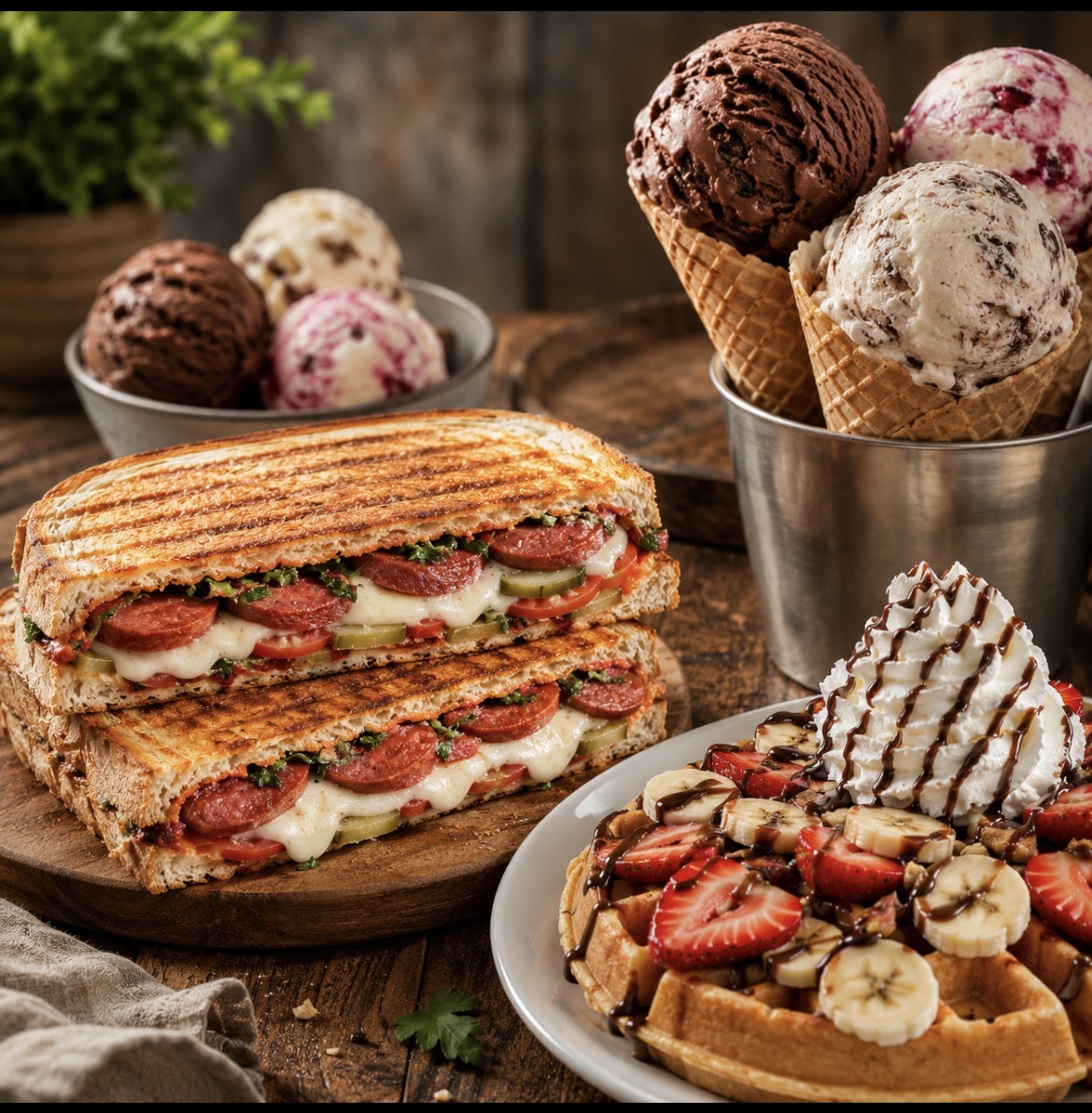 Köşebaşı Tost & Waffle ve Dondurma (Kurtuluş)